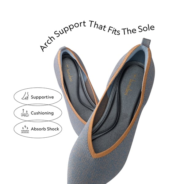 Dream Pairs Comfy Chunky Heel Knit Pumps