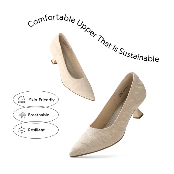 Dream Pairs Comfy Low Heel Pumps