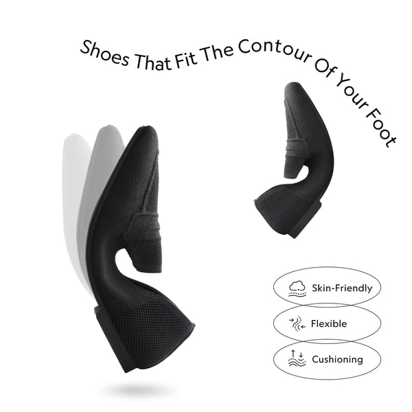 Dream Pairs Cushioned Square Toe Knit Loafers