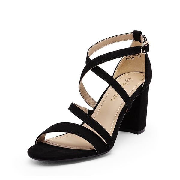 dream pairs Dressy Chunky Strappy Sandals