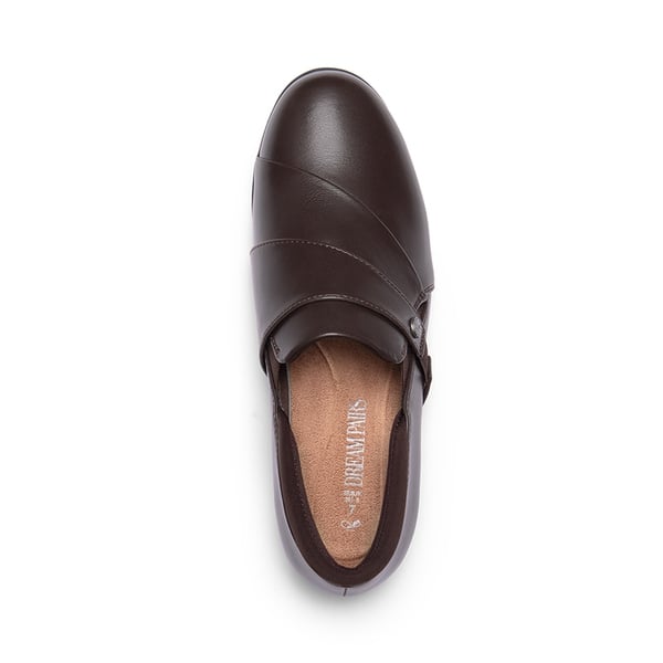 Dream Pairs Ergonomic Slip-On Vegan Leather Flats