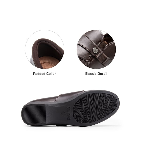 Dream Pairs Ergonomic Slip-On Vegan Leather Flats