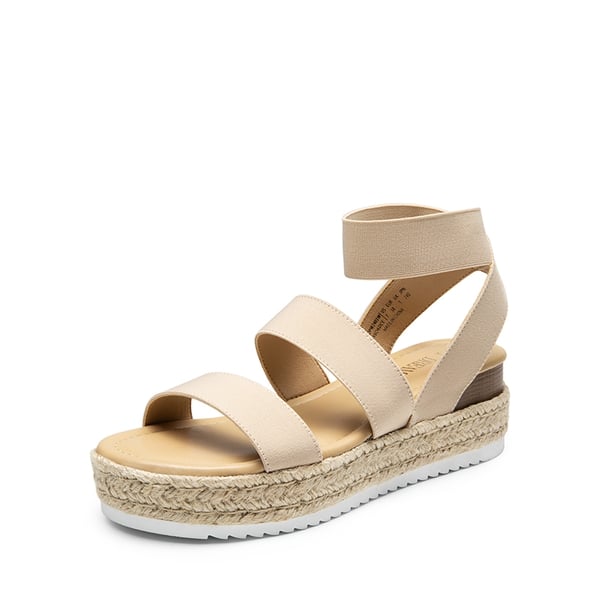 dream pairs Espadrille Stretchy Straps Sandals
