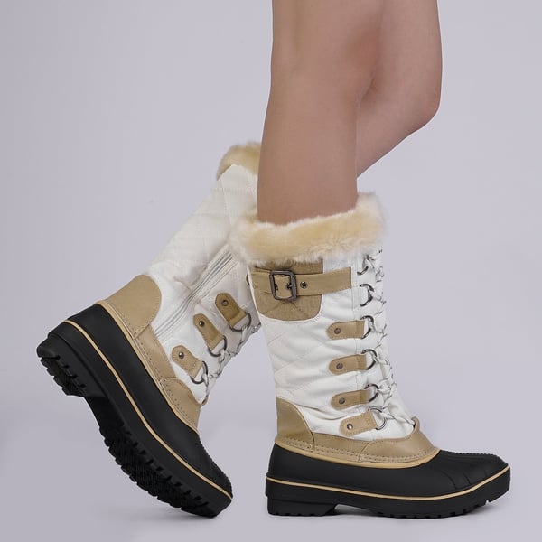 Dream Pairs Faux Fur Lined Winter Boots