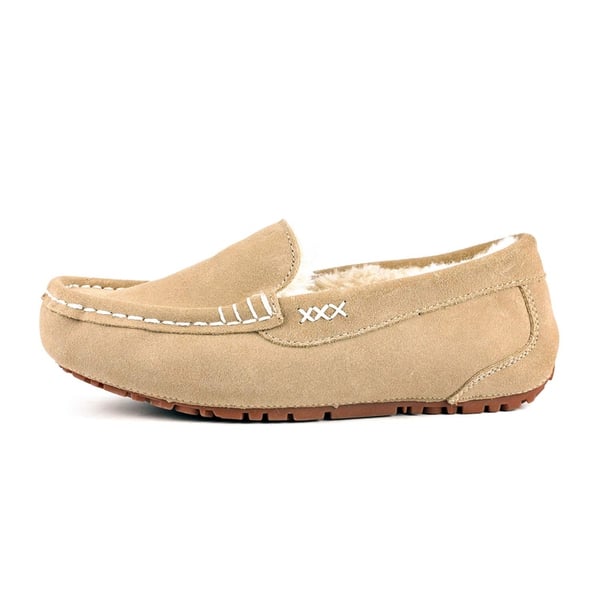 Dream Pairs Faux Fur Moccasin Slippers