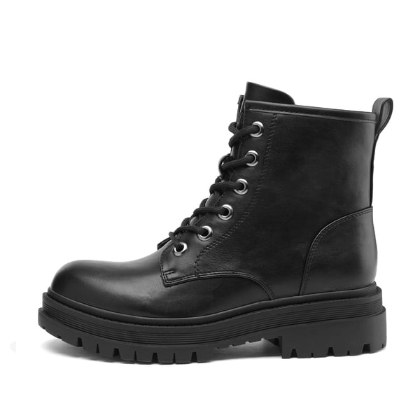 Dream Pairs Flat Lace Up Ankle Combat Boots