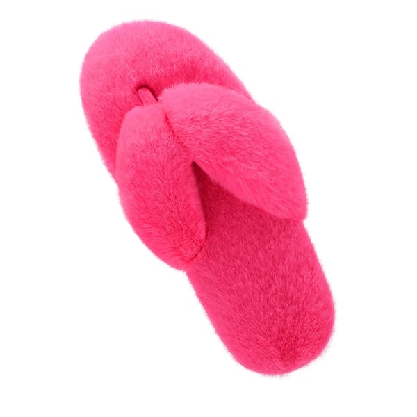 dream pairs Fluffy Flip Flop House Slippers