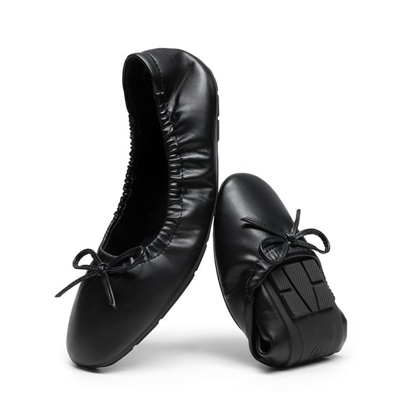 Dream Pairs Foldable Square Toe Bow Ballet Flats