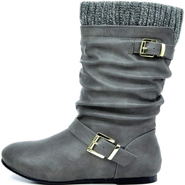 Dream Pairs Fur Lined Kids Winter Boots