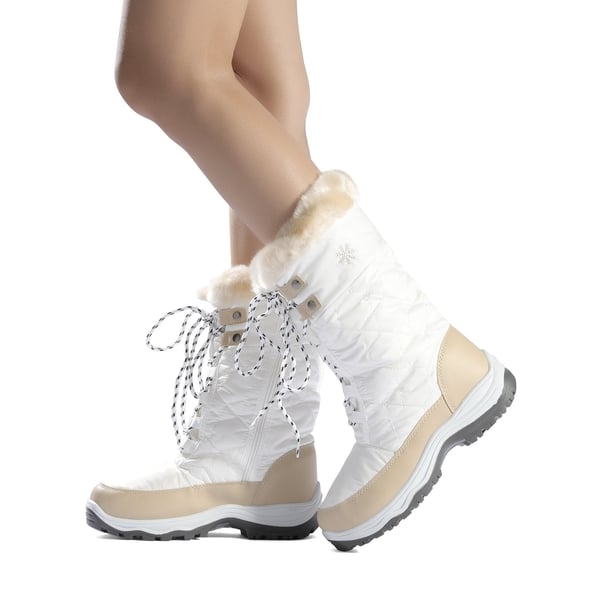 Dream Pairs Fur Mid Calf Snow Boots