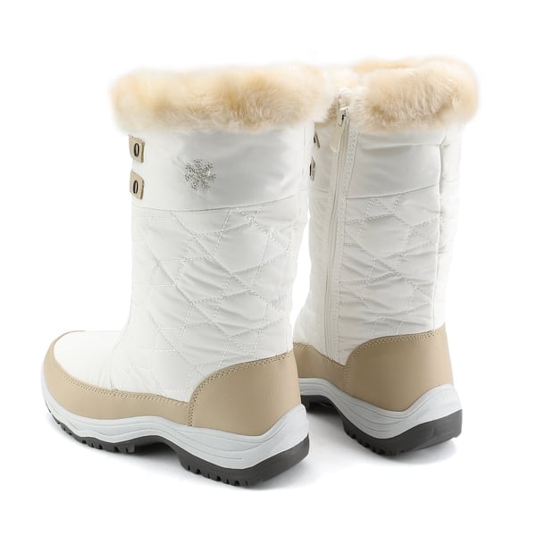 Dream Pairs Fur Mid Calf Snow Boots