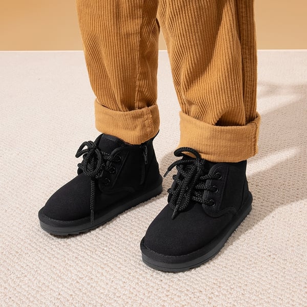 Dream Pairs [FuzzyGo Kid's Cozy] Snow Ankle Boots