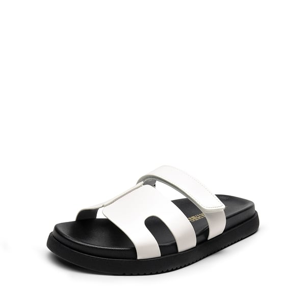 dream pairs Geometric Cutout Slide Sandals