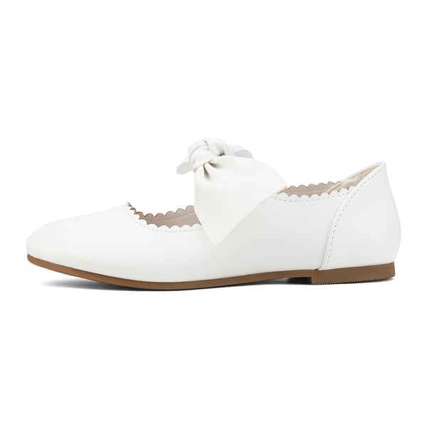 Dream Pairs Girl's Mary Jane Bow Ballerina Flats