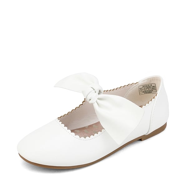 dream pairs Girl's Mary Jane Bow Ballerina Flats