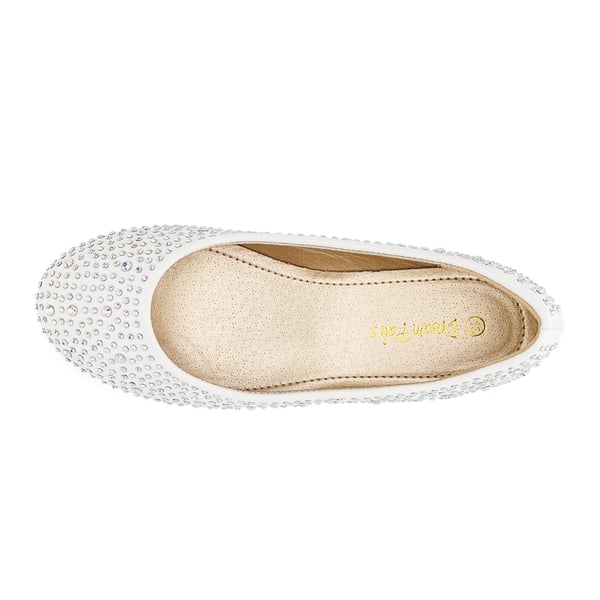 Dream Pairs Girl's Slip-On Party Ballerina Flats