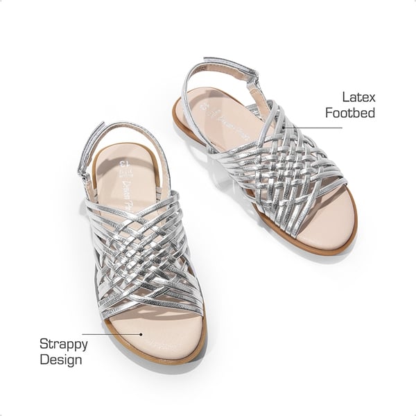 Dream Pairs Girls' Ankle-Strap Strappy Flat Sandals