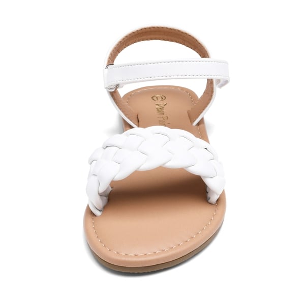 Dream Pairs Girls Braided Flat Sandals