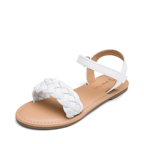 dream pairs Girls Braided Flat Sandals