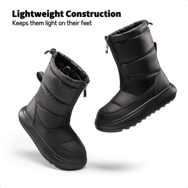 Dream Pairs Girls' Lightweight & Foldable Snow Boots