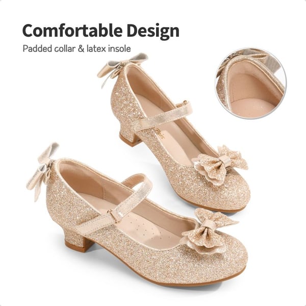Dream Pairs Girls Mary Jane Low Heel Dress Shoes