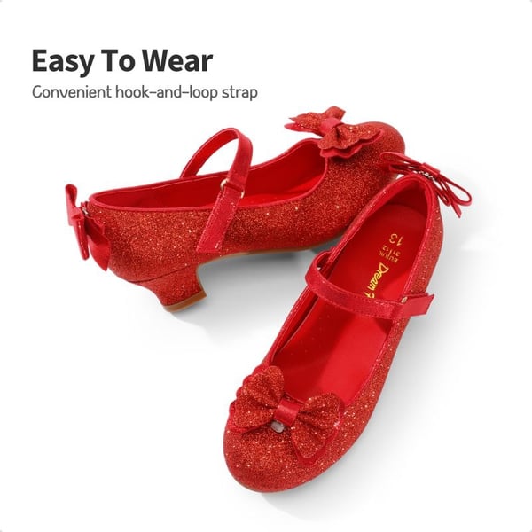Dream Pairs Girls Mary Jane Low Heel Dress Shoes