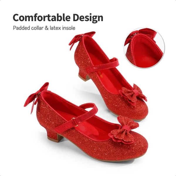 Dream Pairs Girls Mary Jane Low Heel Dress Shoes