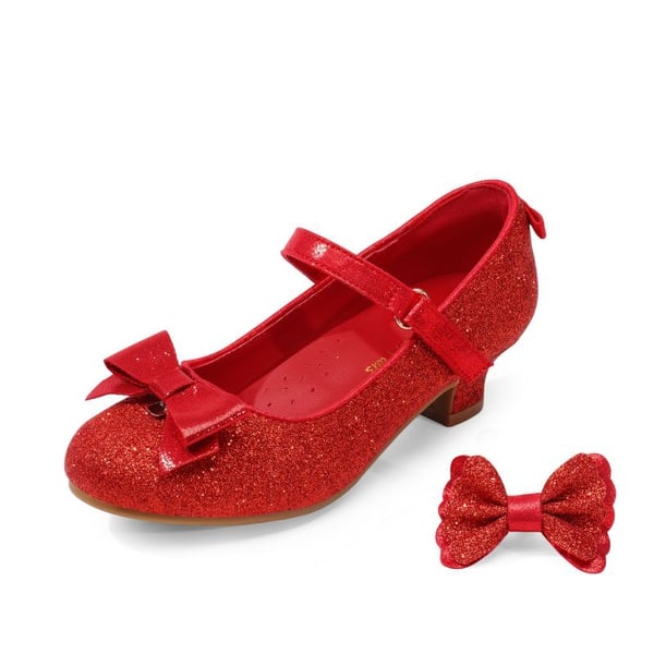 dream pairs Girls Mary Jane Low Heel Dress Shoes