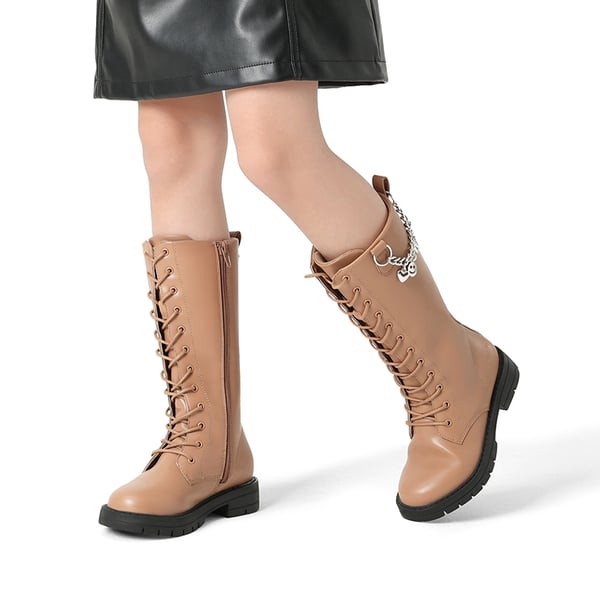 Dream Pairs Girls Non-Slip Knee High Riding Boots