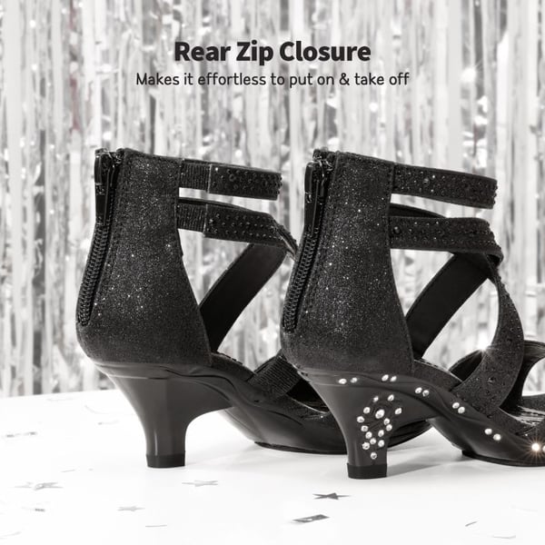 Dream Pairs Girls Toddler Rhinestones Sandals