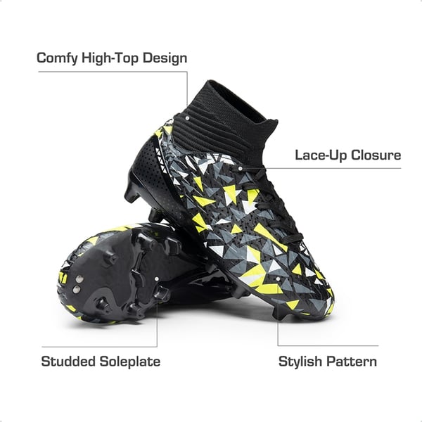 Dream Pairs High-top Slip-Resistant Soccer Shoes