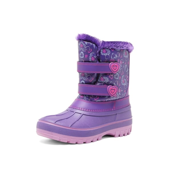 dream pairs Kids Ankle Waterproof Snow Boots