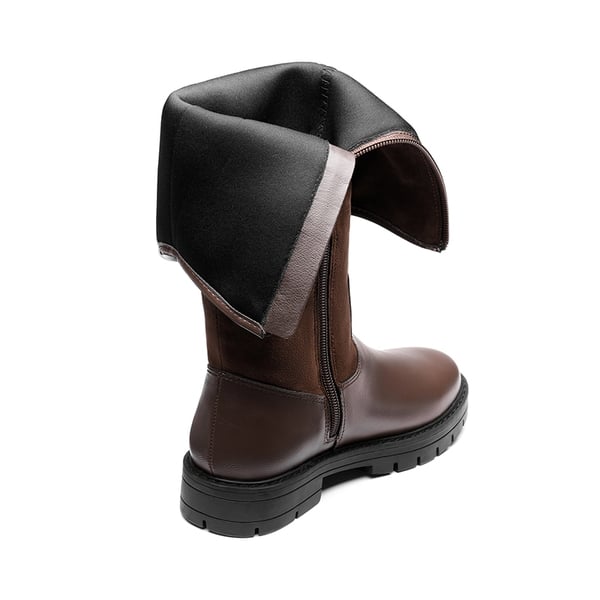 Dream Pairs Kids Buckle Knee High Riding Boots