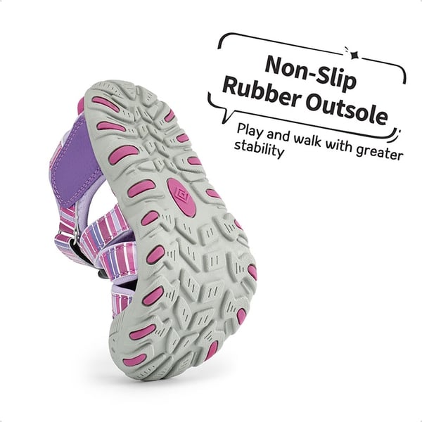 Dream Pairs Kids Closed-Toe Athletic Sandals