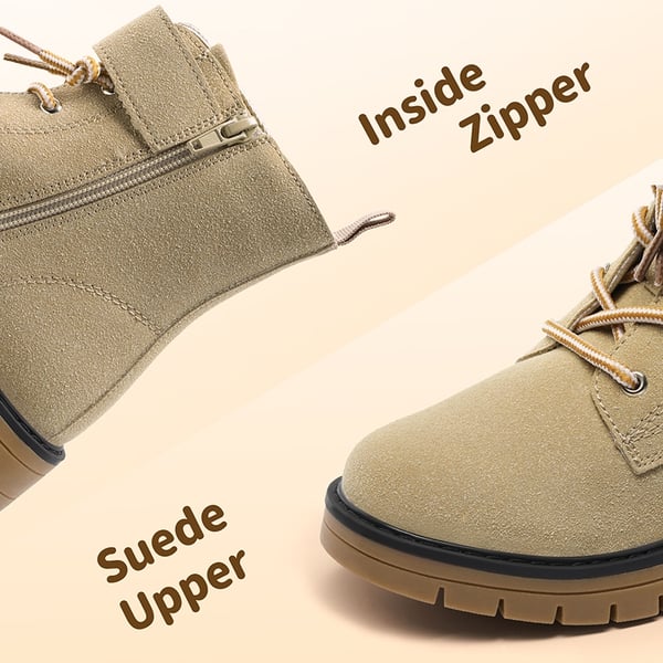 Dream Pairs Kids Lace-Up Combat Boots