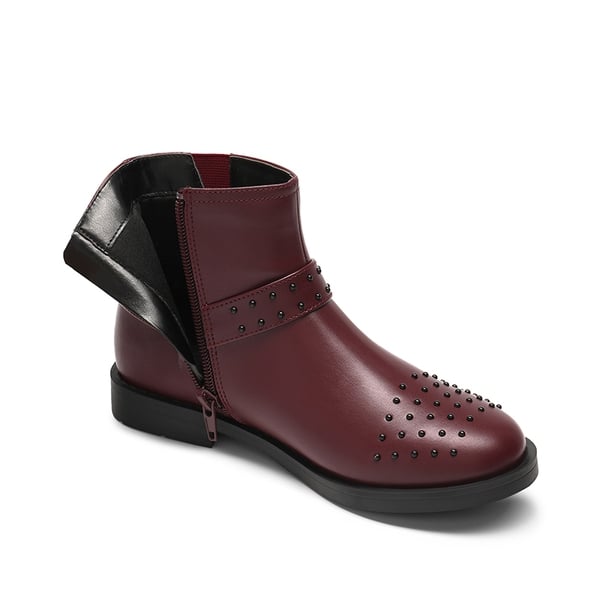 Dream Pairs Kids Studded Detail Fashion Boots