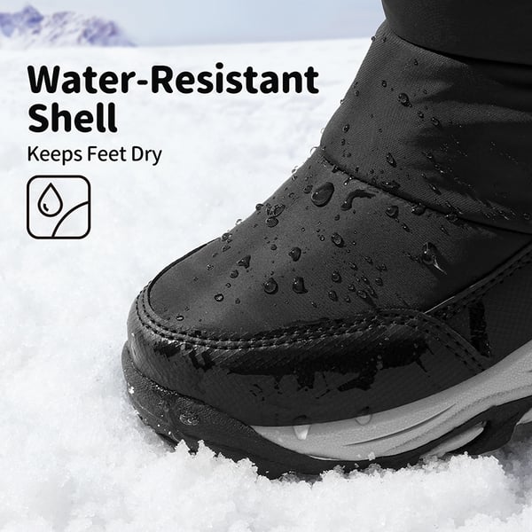 Dream Pairs Kids Waterproof Faux Fur Snow Boots