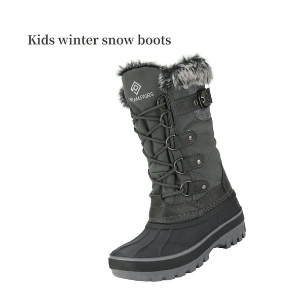 Dream Pairs Kids Waterproof Snow Boots