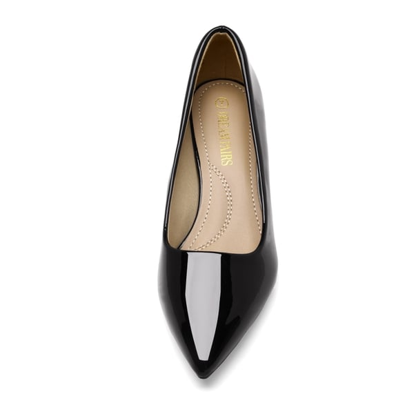 Dream Pairs Kitten Heel Pointed Toe Pumps