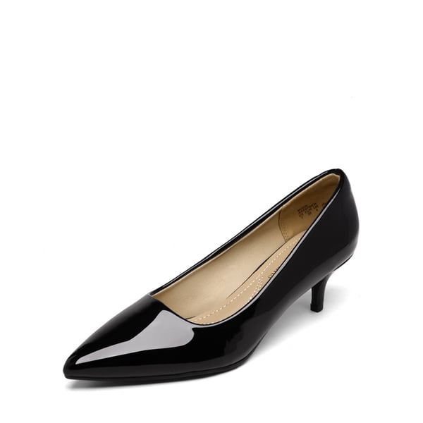 dream pairs Kitten Heel Pointed Toe Pumps