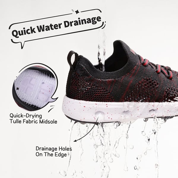 Dream Pairs Knit Lightweight Slip-on Sneakers