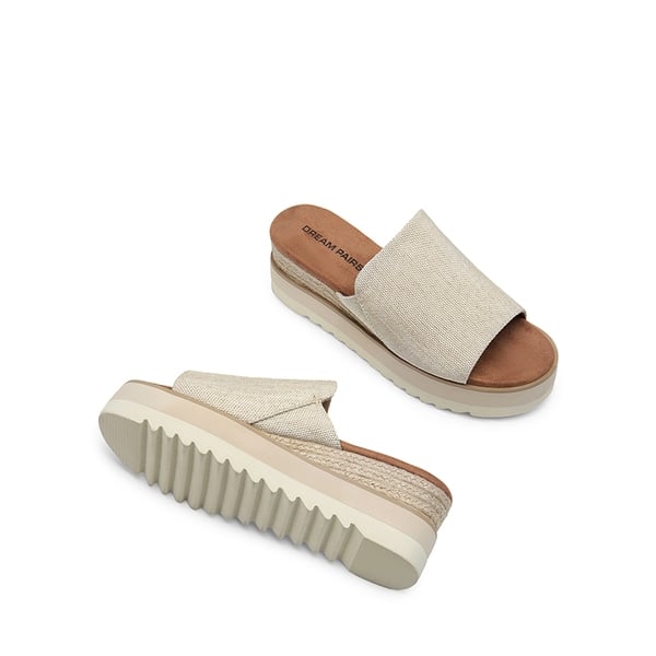Dream Pairs Lightweight Canvas Upper Wedge Sandals