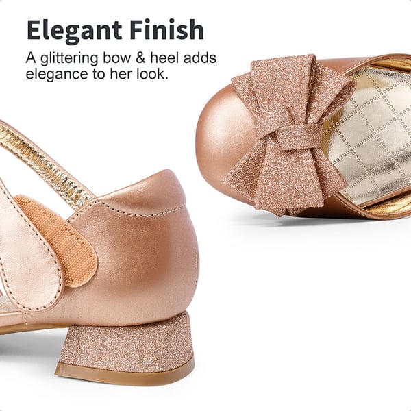 Dream Pairs Low Heel Bow Ankle Strap Sandals