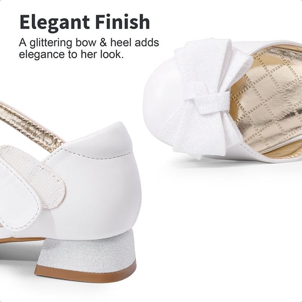 Dream Pairs Low Heel Bow Ankle Strap Sandals