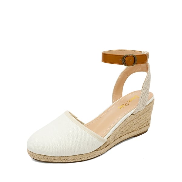 dream pairs Low Wedge Espadrilles