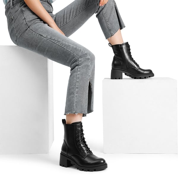 Dream Pairs Lug Sole Combat Boots