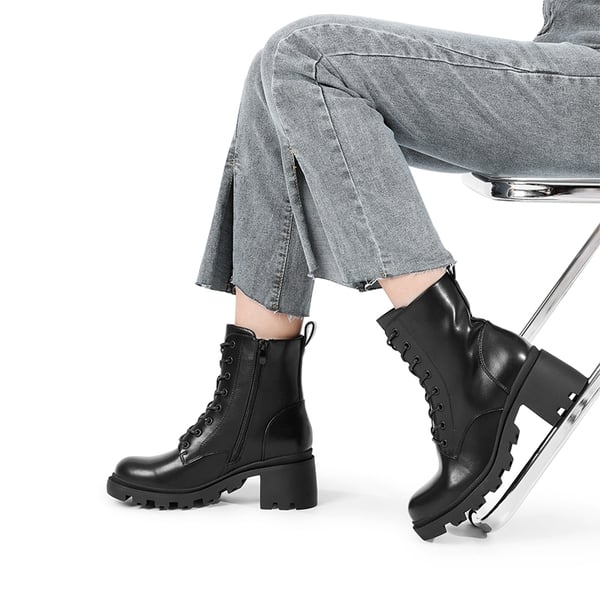 Dream Pairs Lug Sole Combat Boots