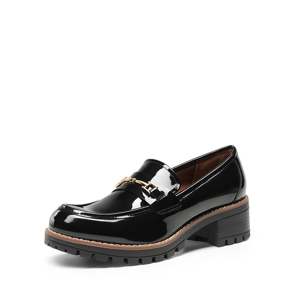 dream pairs Lug Sole Slip-On Chunky Loafers
