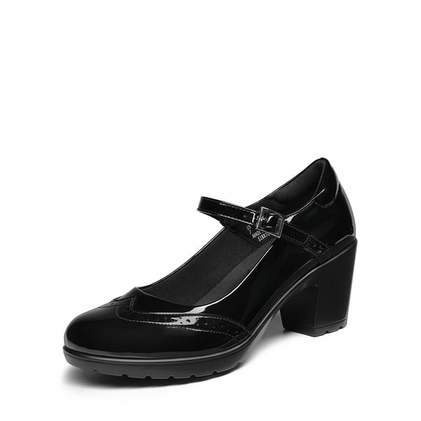 dream pairs Mary Jane Chunky Heel Pumps
