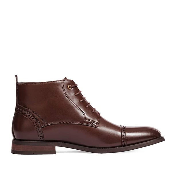 Dream Pairs Men's Cap-Toe Dress Boots